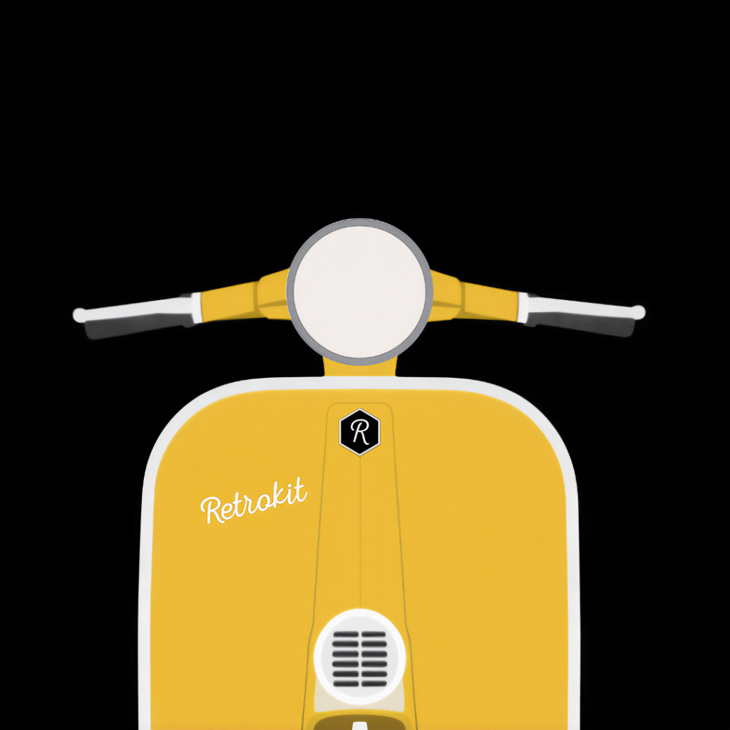 Immagine stilizzata Faro Tondo Retrokit